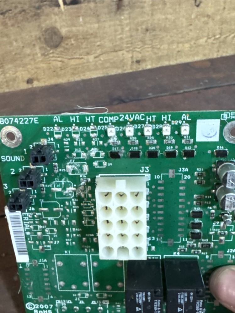 Frymaster Interface Board, P/N 1066660, Rev B