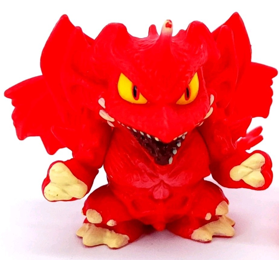 2013 Toho Bandai Godzilla Chibi Red Destroyah Vs Mothra Figures 2.5"