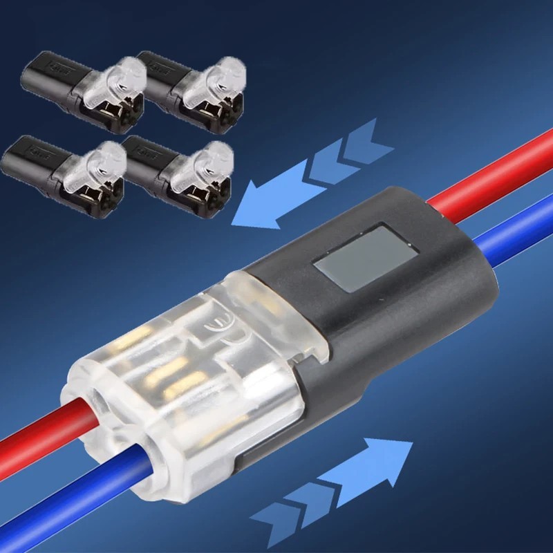 10PCS 2 Pin Waterproof Electrical Connector Car Wire Plug Terminal