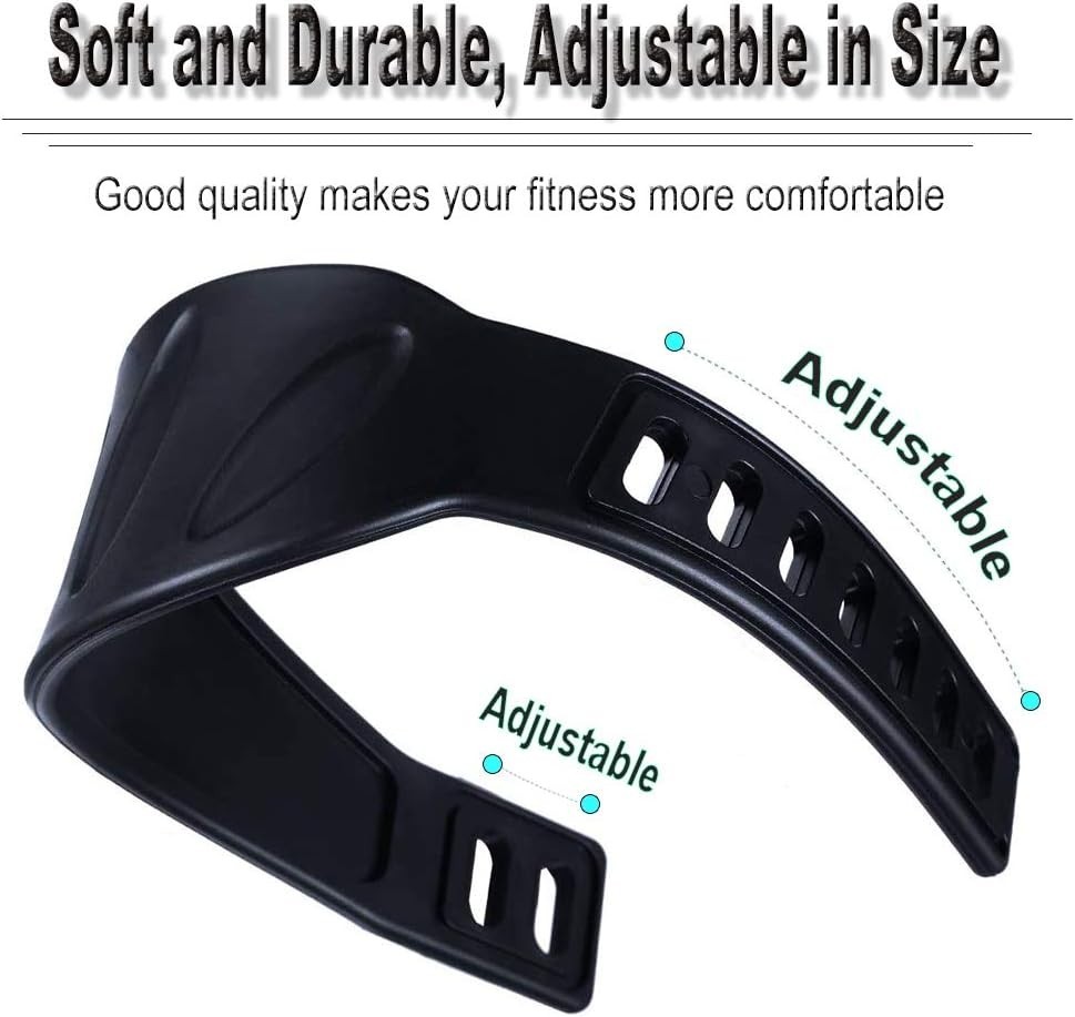 Universal Adjustable Nylon Pedal Straps for Most Exercise Bikes & Cycles