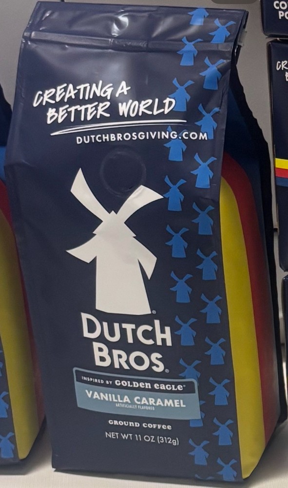 DUTCH BROS GROUND COFFEE  VANILLA CARAMEL