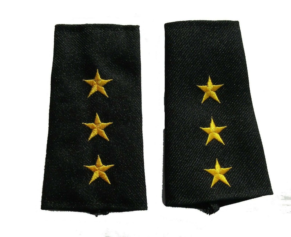 Iraqi Navy Captain Shoulder Boards