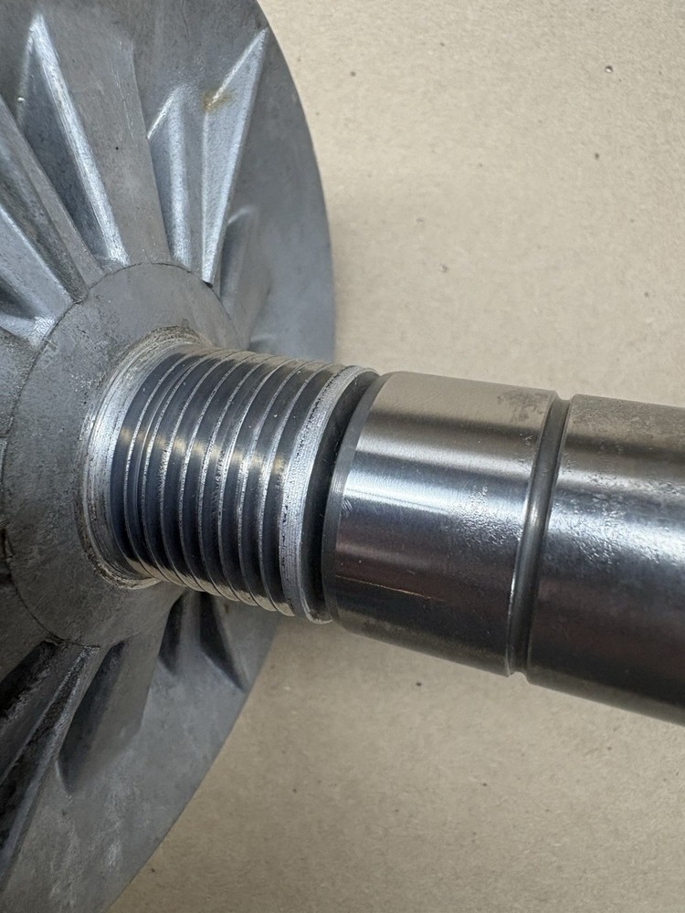 Shopsmith Mark V Idler Shaft & Control Sheave Assembly