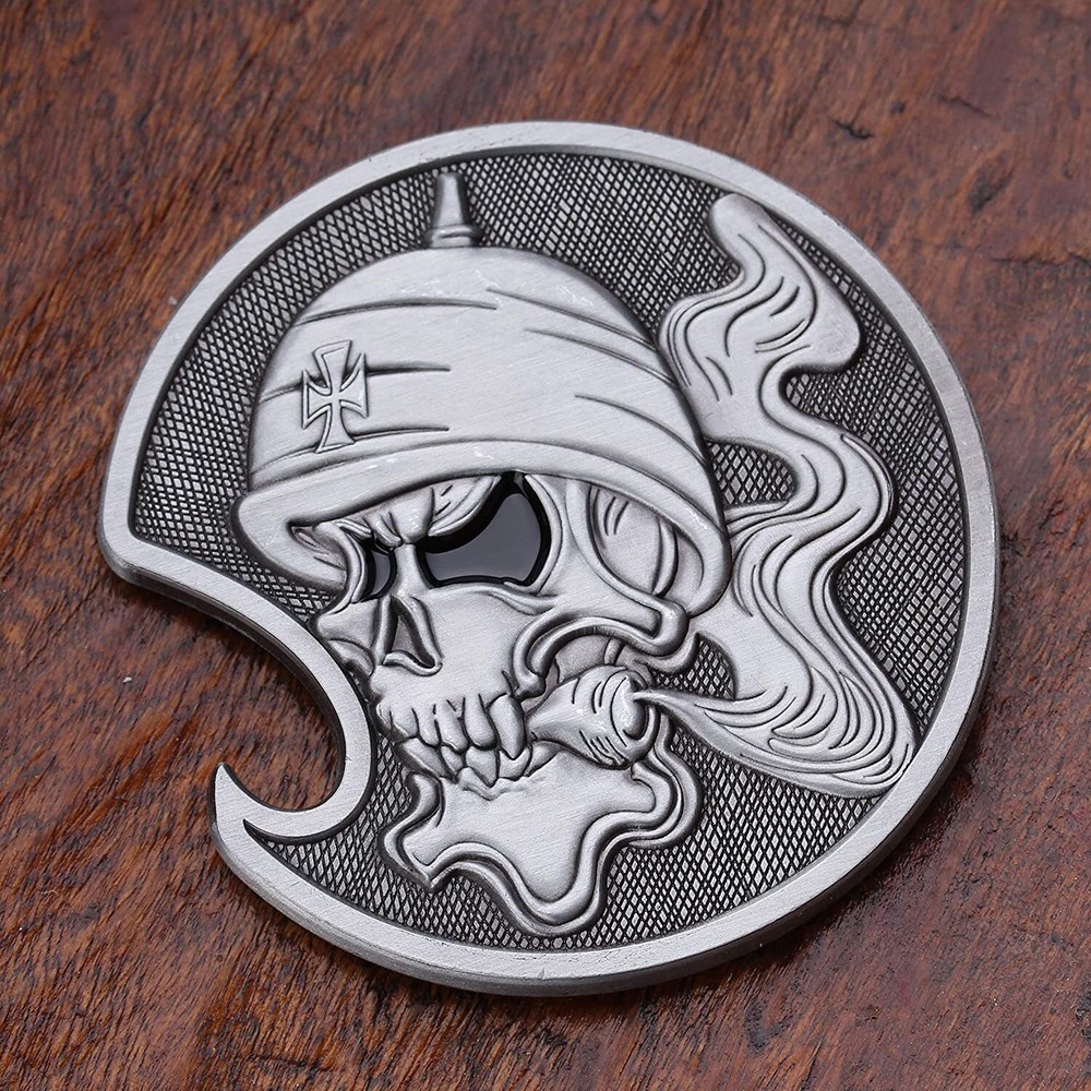 Motorcycle Creed Challenge Coin