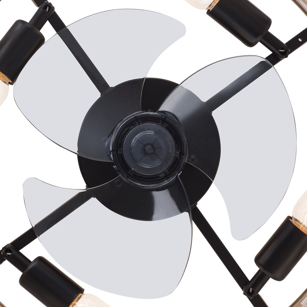 Features 4 E26 Bulbs lamp holders 40W Ceiling Fan With Lights Remote Control