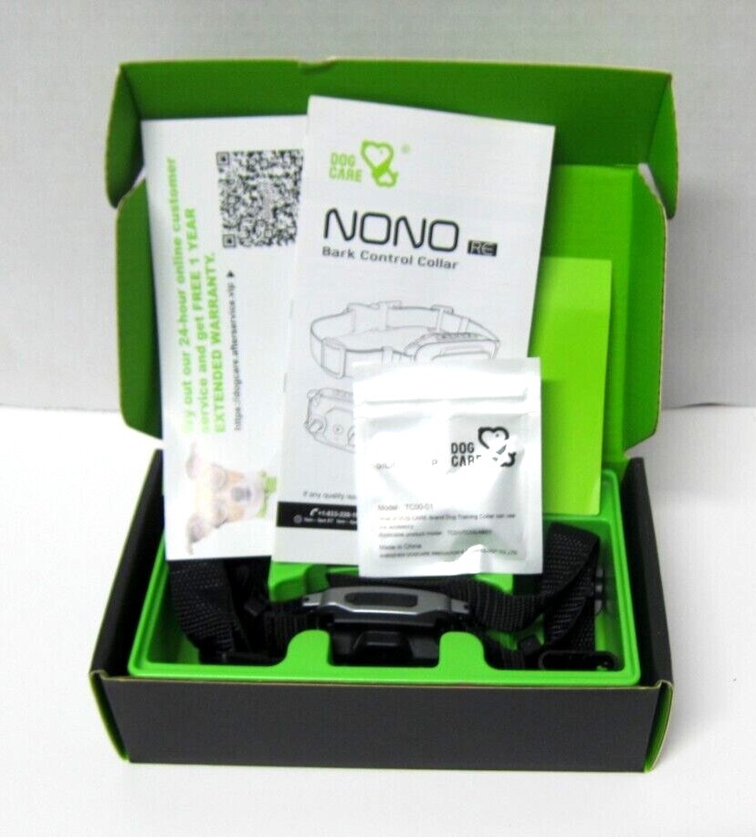 Nono RE Bark Control Collar Model AB02 Dog Care Training Obedience