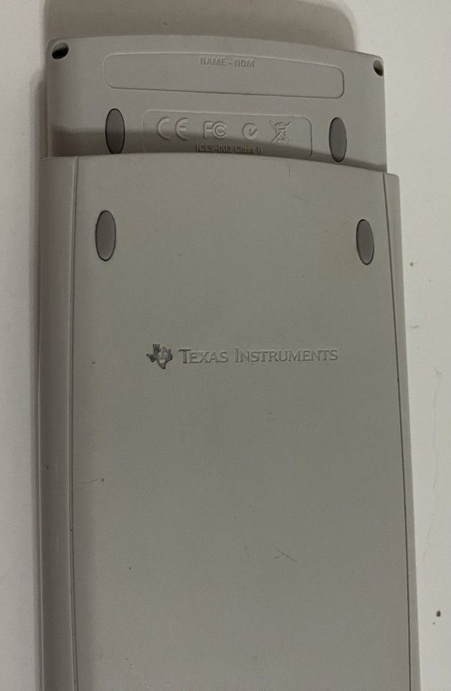 TI-84 Plus Silver Edition Calculator and Cover Tested Works