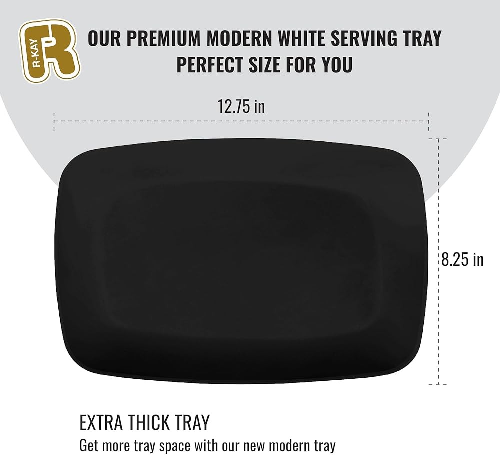 Plastic Serving Trays -, Party Platters - Bla