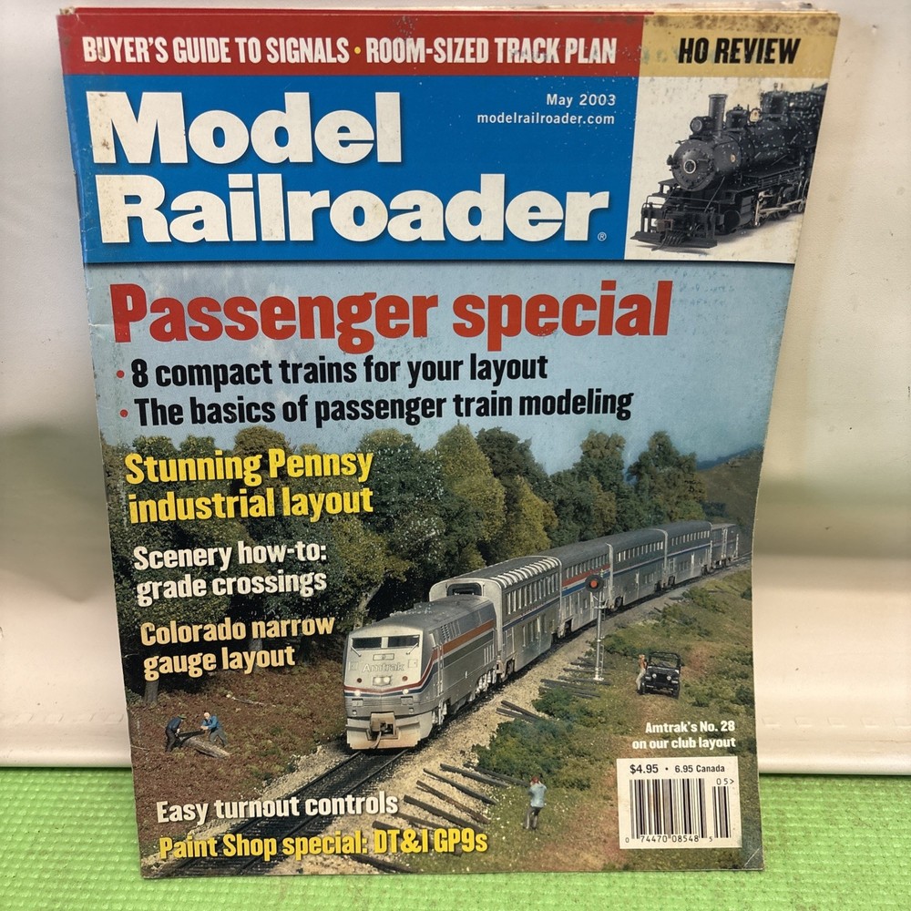 Model Railroader Magazine Lot Year 2003