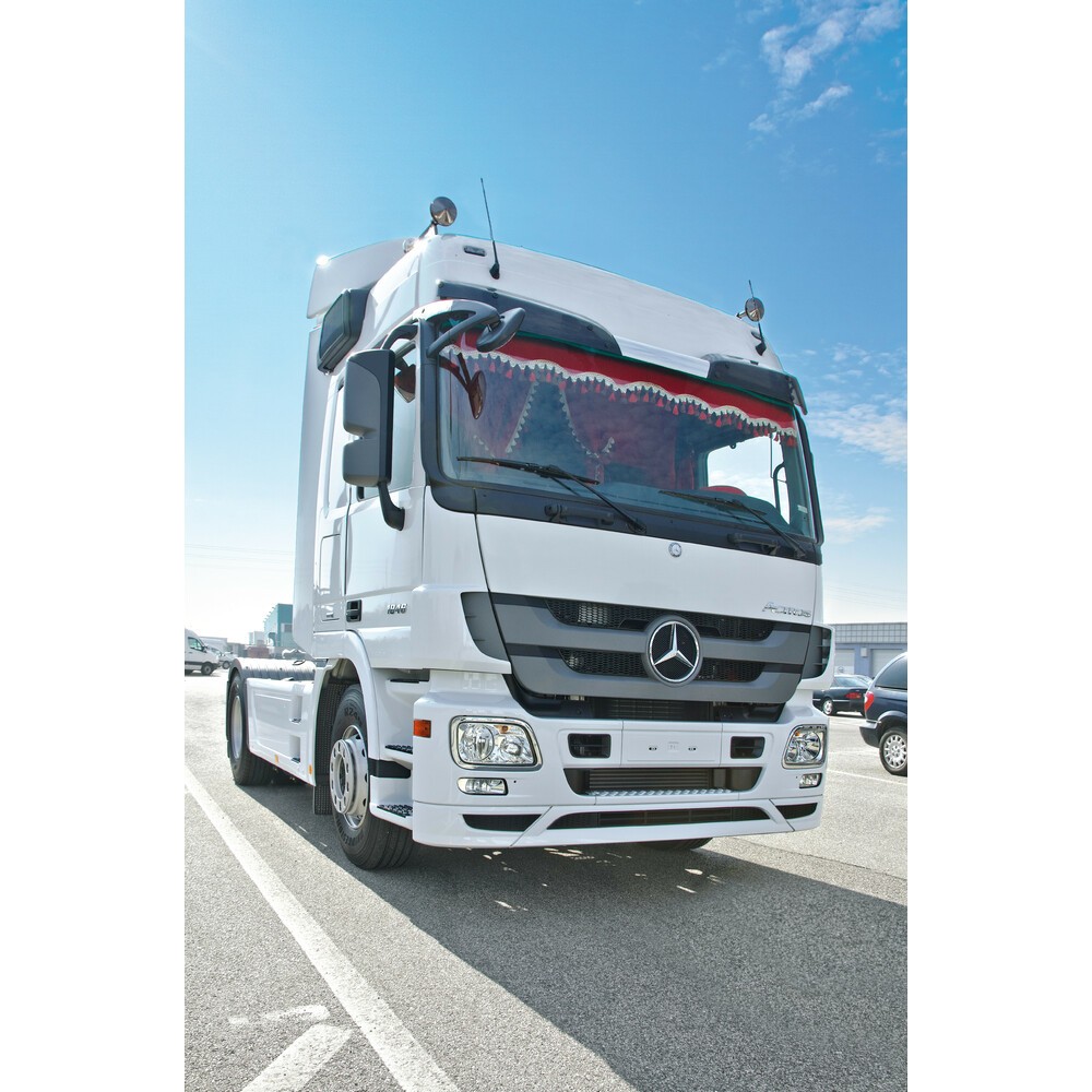 Dark, Sun Protection Strips for Trucks - Blue