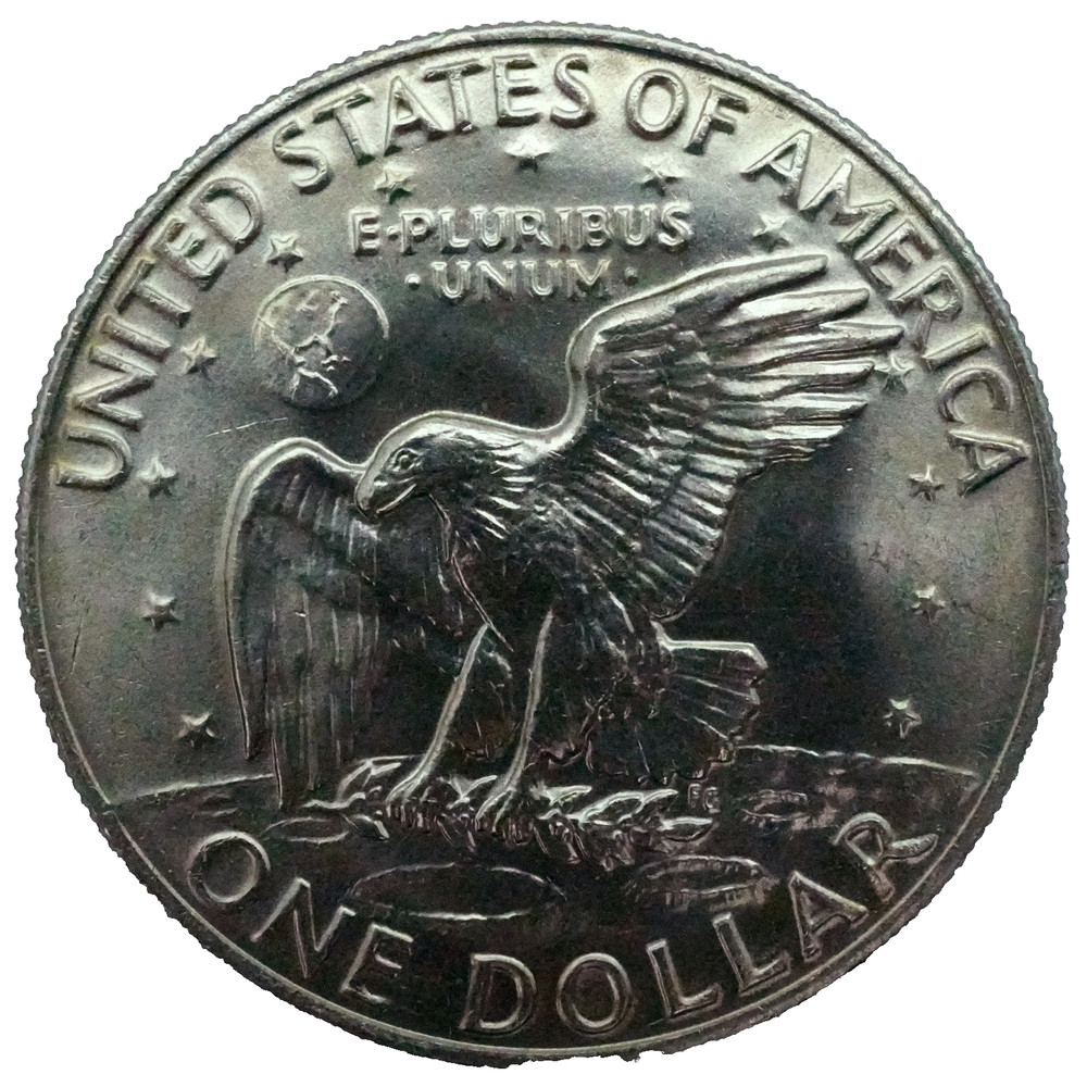 1977 US Mint Eisenhower Dollar Coin BU/Unc/Uncirculated