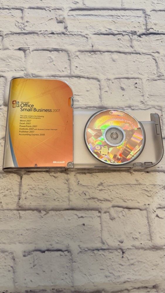 Microsoft Office Small Business 2007 Software Excel Word