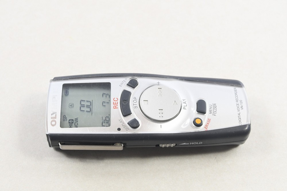 Olympus Digital Voice Recorder VN-120PC - Tested & Working