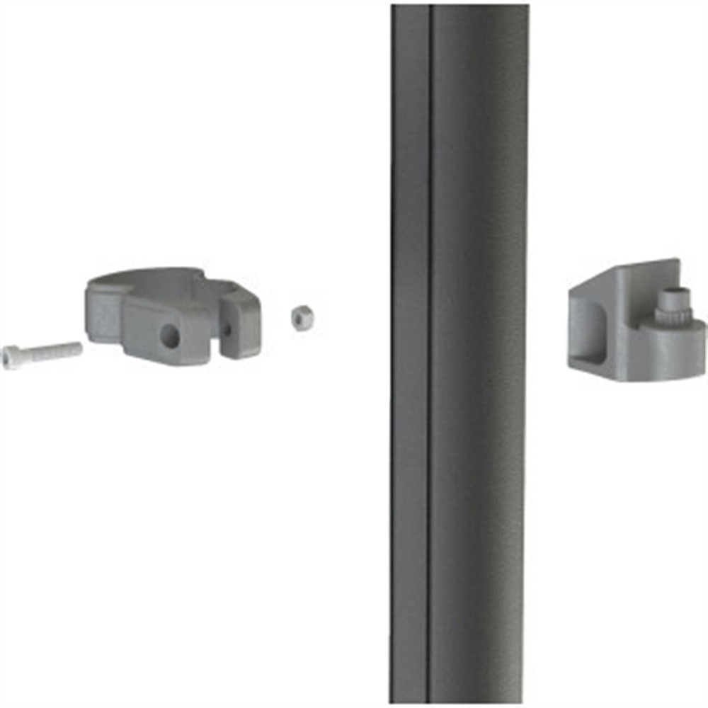 Moose Offroad Clamp - Mirror/Side View - Black CFPRO-1