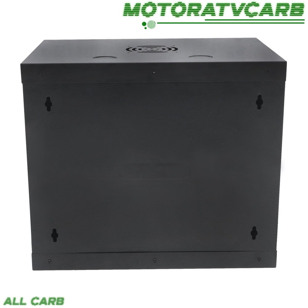 ALL-CARB 1 × 9U Server Rack Enclosure Maximum depth 15.5" wall mount network