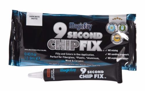 Fiberglass Repair Kit for Scrapes/Gouges- MagicEzy 9 Second Chip Fix - Oyster