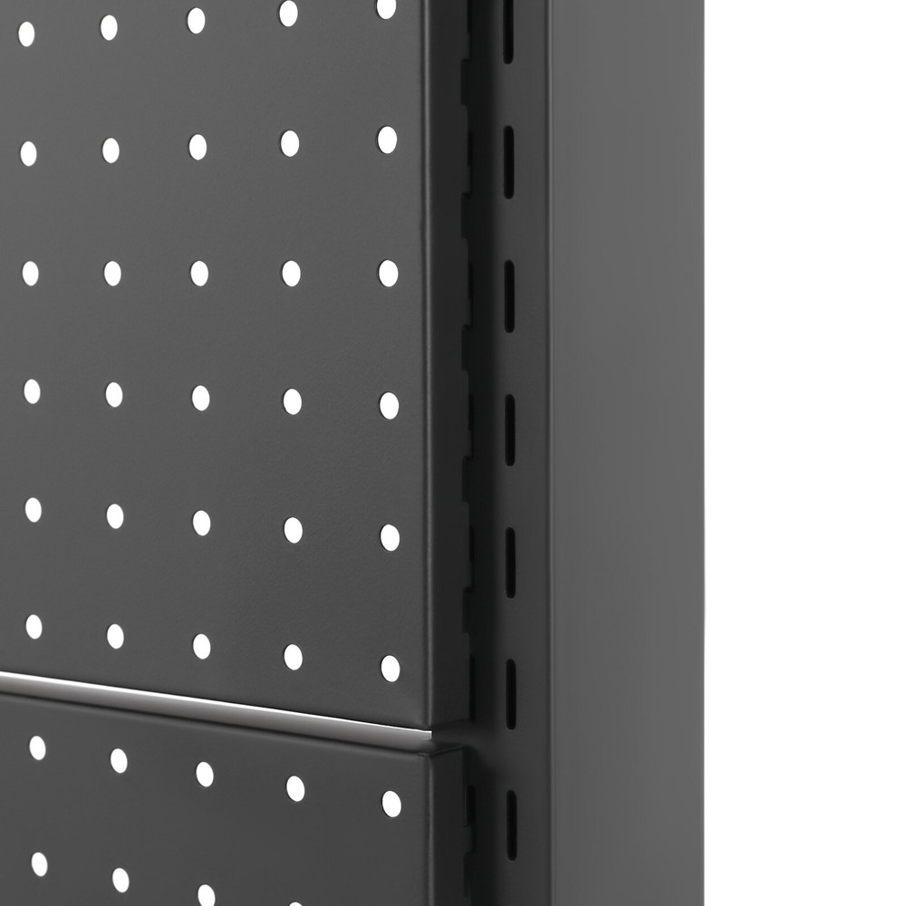 Retail Display Rack Peg Board Display Stand w/10 Hooks Steel Display Stand