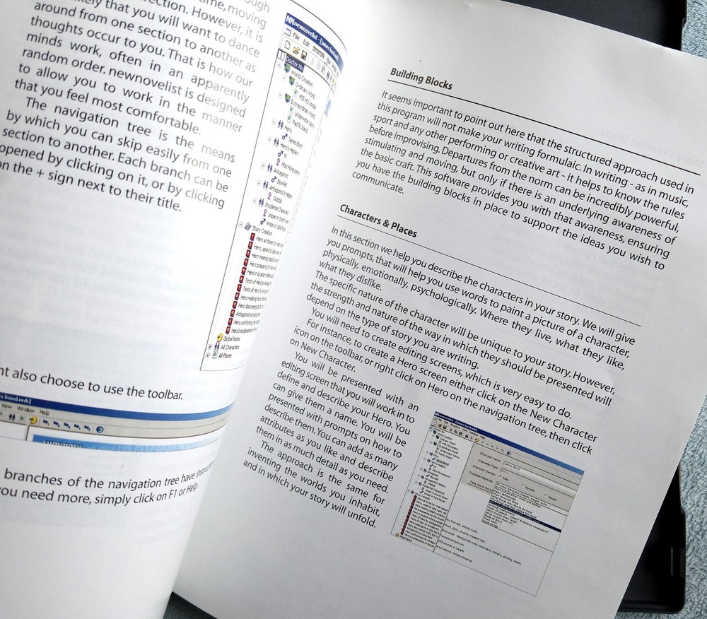 Start Writing Your Novel: Newnovelist ~2001 CD-ROM~ Creativity Software Tutorial