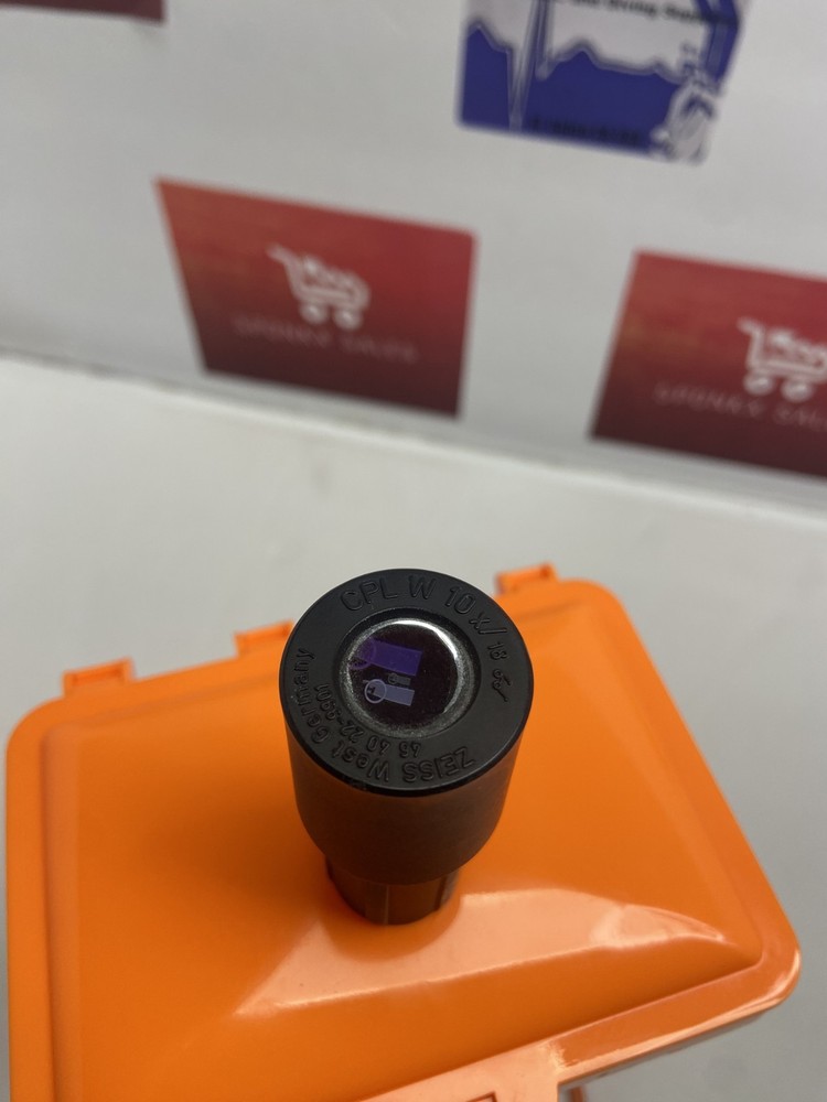 Zeiss microscope Objective CPL W 10x/18, West Germany