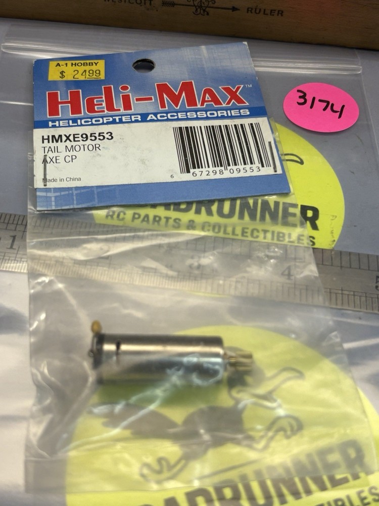 HELI-MAX HMXE9553 TAIL MOTOR for: AXE CP
