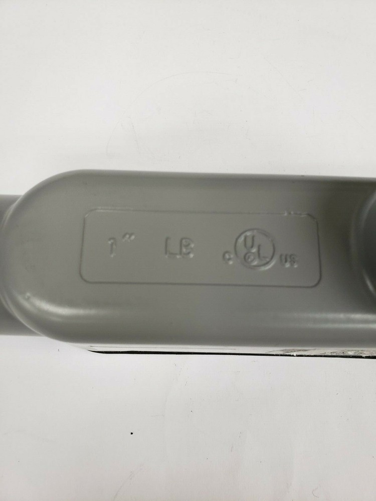 Hubbell Raco RLB100 1" LB Assembly Conduit Fitting Gray Threaded w/ Cover