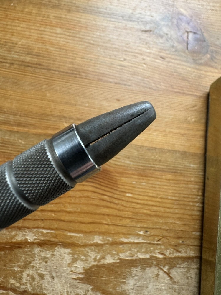 HMH API Fly Tying Vise W/ Brass Base ( J. Weaver & Son ) Engraved