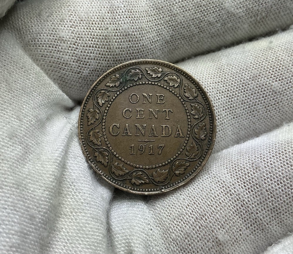 1917 Canada Large One Cent P347