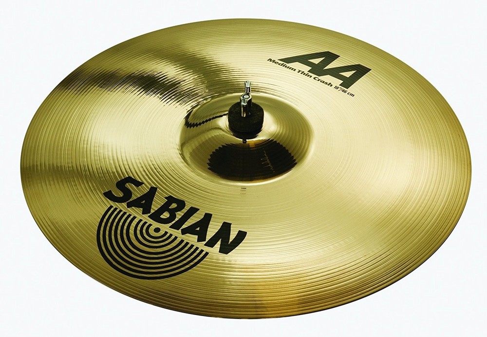 Sabian 18-Inch AA Medium Thin Crash Cymbal