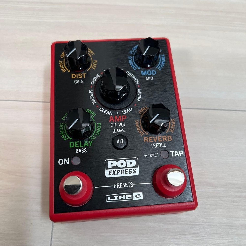 LINE6 POD EXPRESS GUITAR EFFECTOR 10641