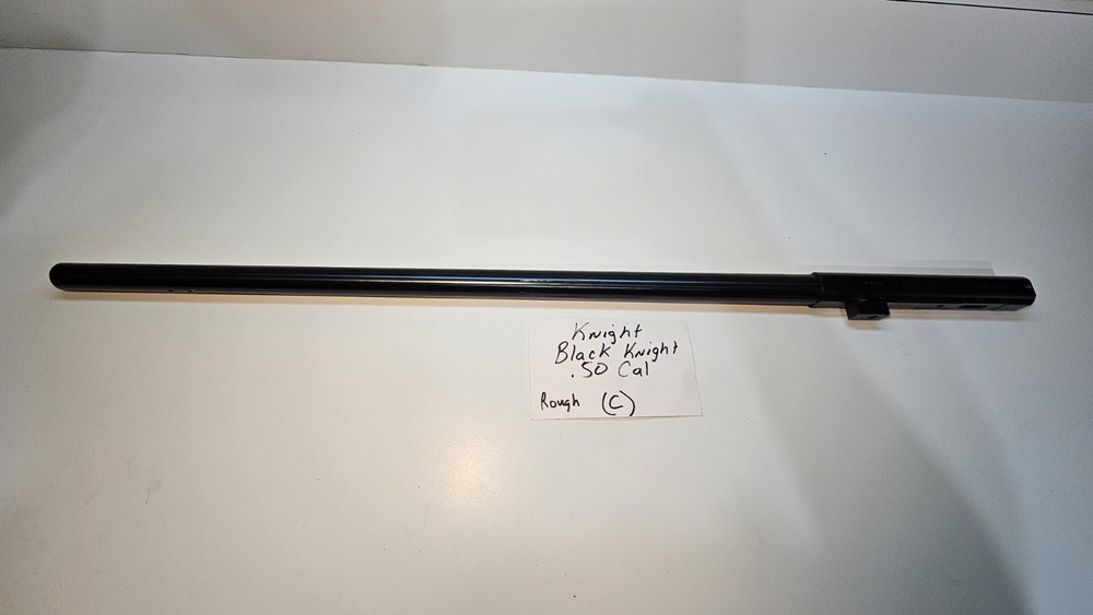 Knight Black Knight Muzzleloader Rifle 24" Barrel Without Breech Plug (C)