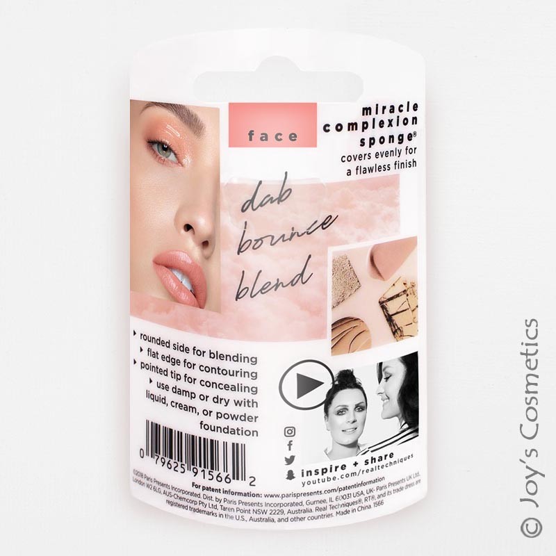 1 REAL TECHNIQUES Miracle Complexion Sponge "RT-1566" *Joy's cosmetics*