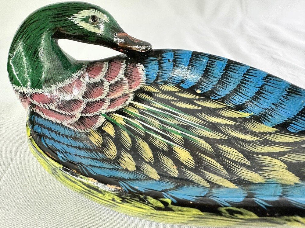 Rare Find Duck Soap Dish 8"L