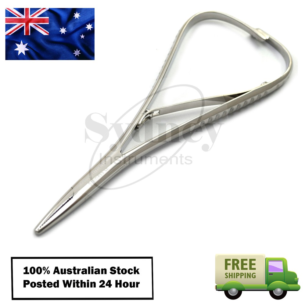 Surgical Mathieu Needle Holder Suturing Ligature Forceps Orthodontic Instruments