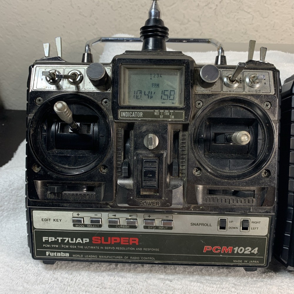 Futaba FP-T7UAF SUPER FM 7 Channel Mode-2 RC Transmitter system Both Work Lot 2