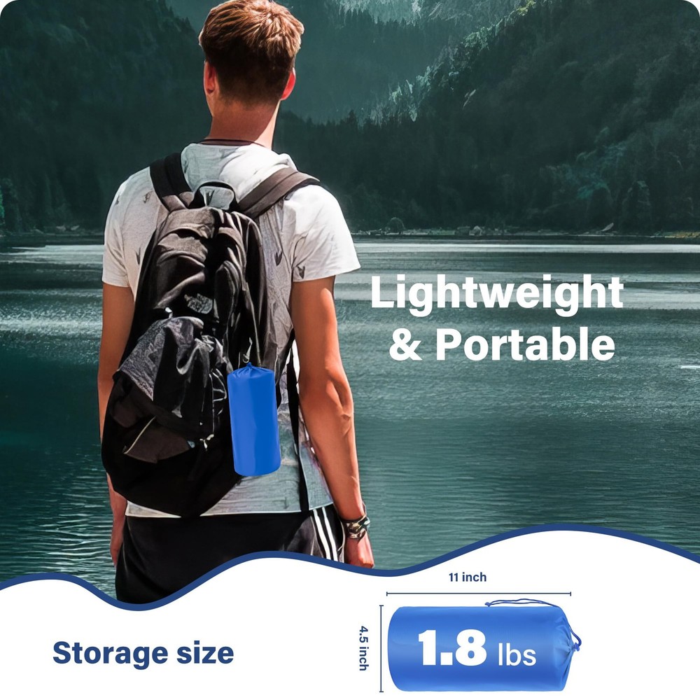 Sleeping Pad for Camping, Backpacking Self Inflating Sleeping Pad Ultra Light...