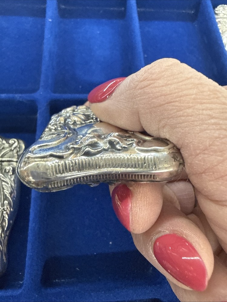 Antique Sterling Silver match safe