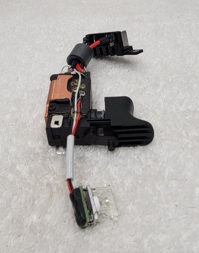 SNAP-ON TOOLS CT8850 CORDLESS 18V 1/2" IMPACT TRIGGER SWITCH ASSEMBLY
