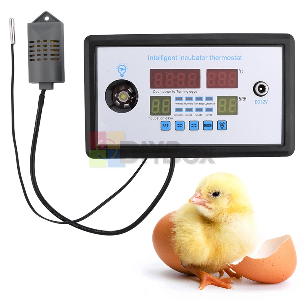 Multi-functional Automatic Egg Turning Smart Incubation Thermostat AC 110-220V