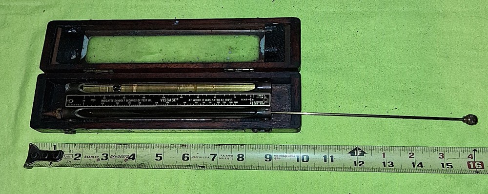 Visgage Model 2 Comparator with Box, Louis C. Eitzen Co.