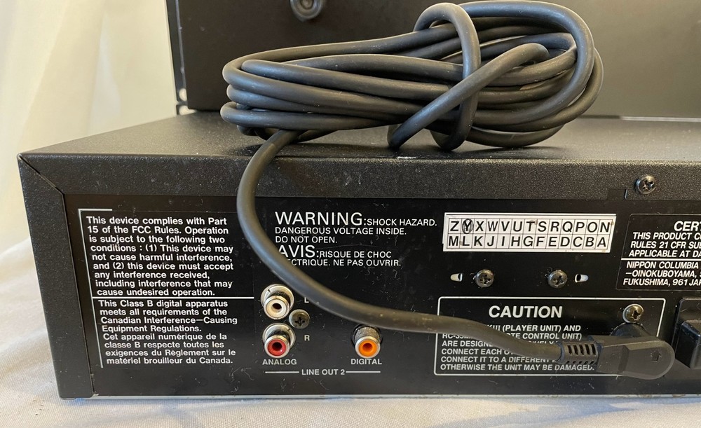 Denon DN-2000F MK3 Double CD Player & Remote Control Unit-Needs Power Cord