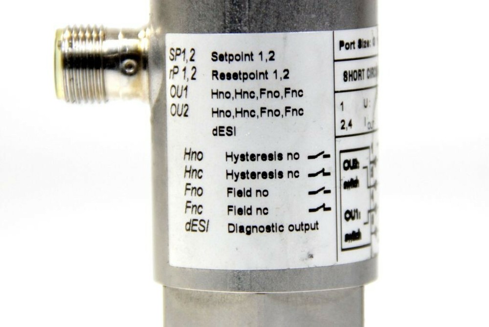 Rexroth HEDE10A1 Pressure Switch Pressure Sensor 250 BAR DC 18-36 V