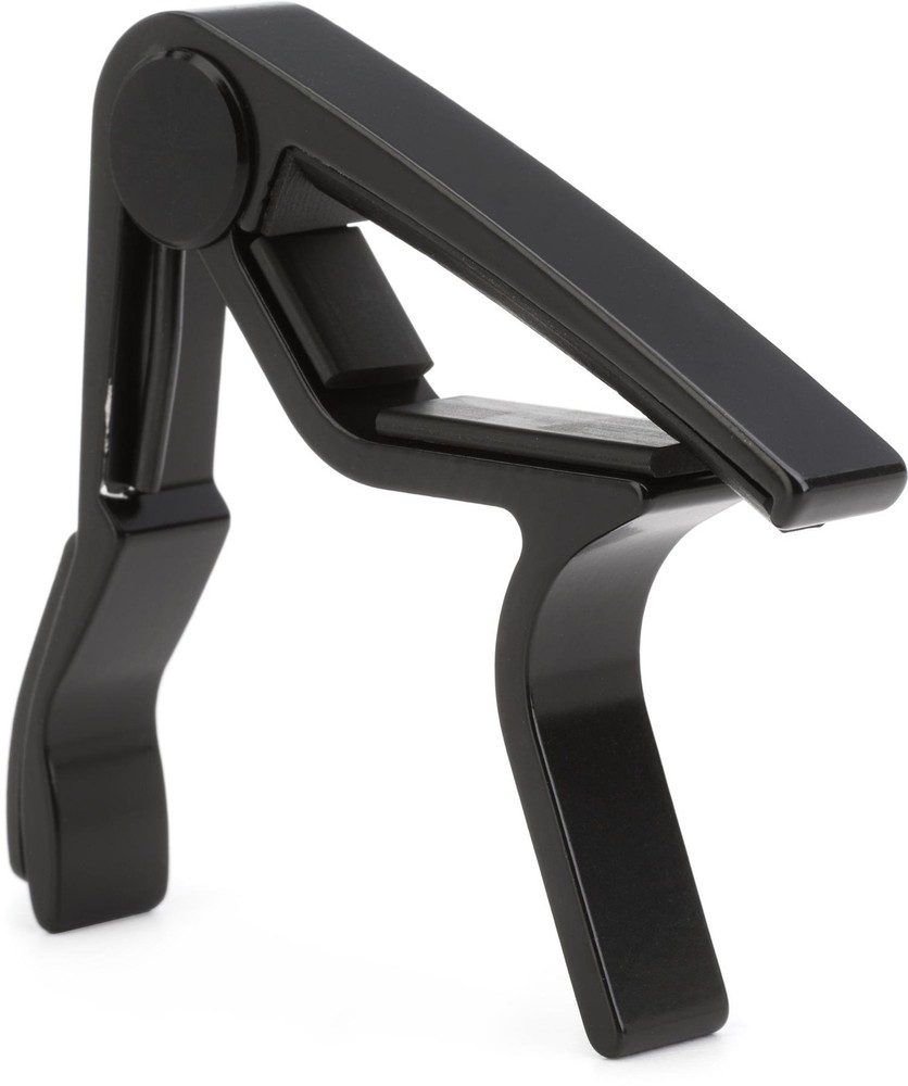 Dunlop 83CB Trigger Acoustic Guitar Capo - Black (3-pack) Bundle