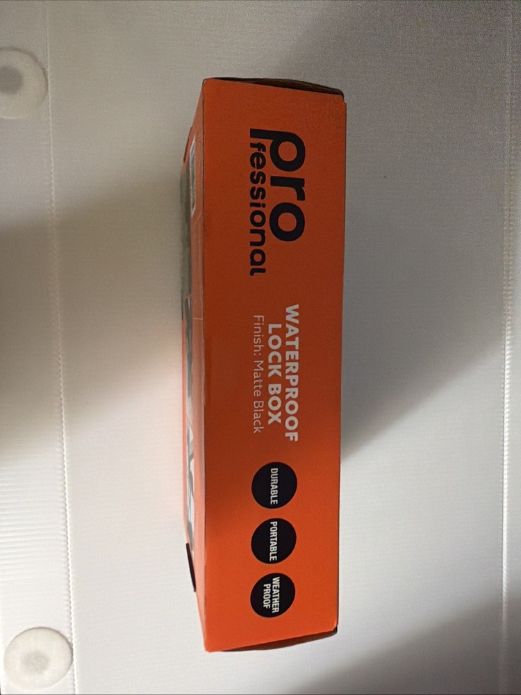 Professional waterproof lock box