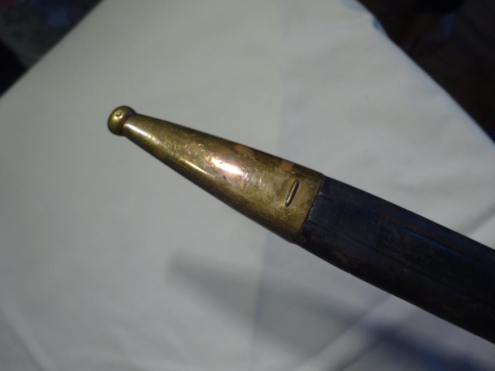 WWI C1908 Pattern "WEYERSBERG KIRSCHBAUM & CO.Cie BAYONET/SCABBARD"Nice Original