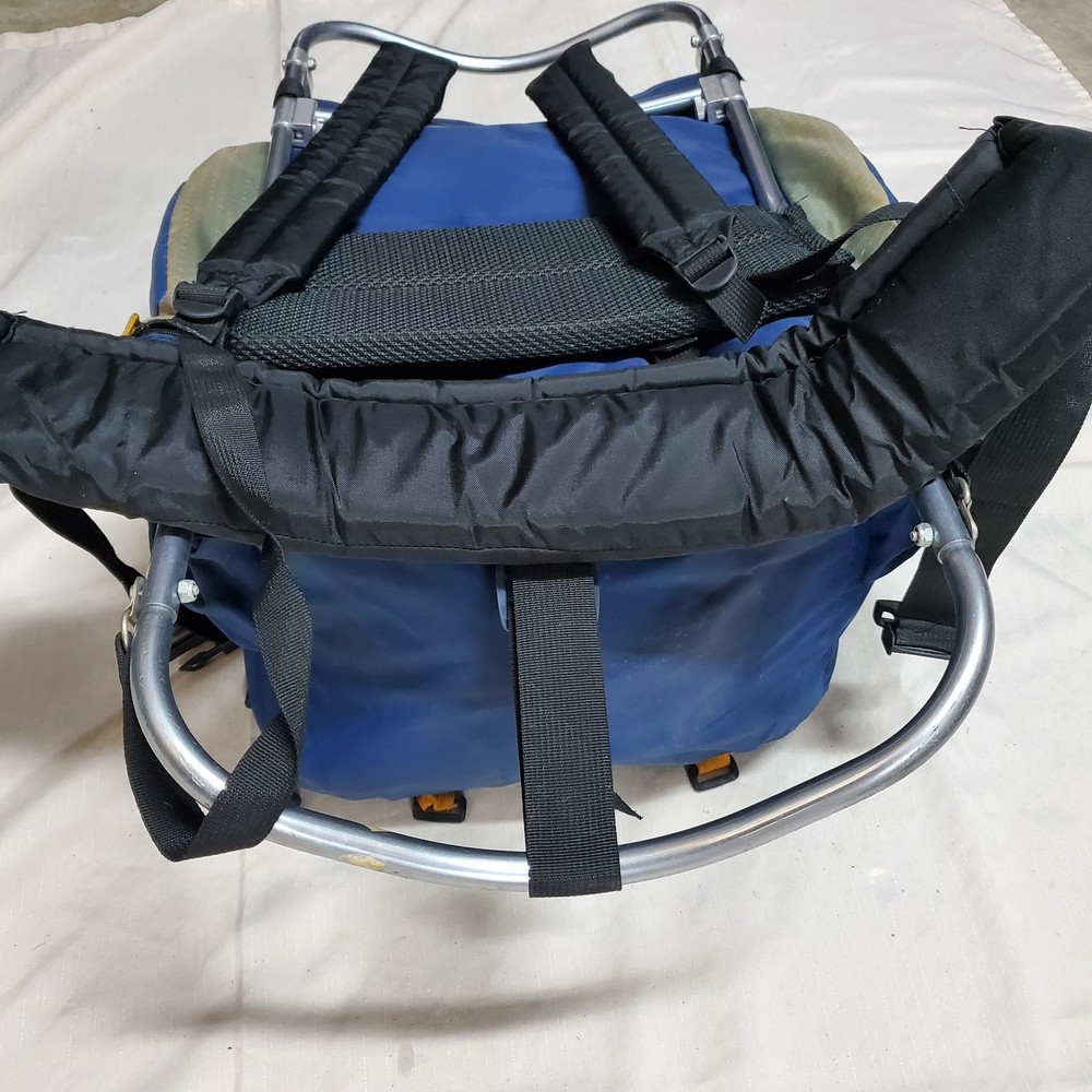 Vintage JANSPORT External Aluminium Frame Hiking Backpack Pack Camping