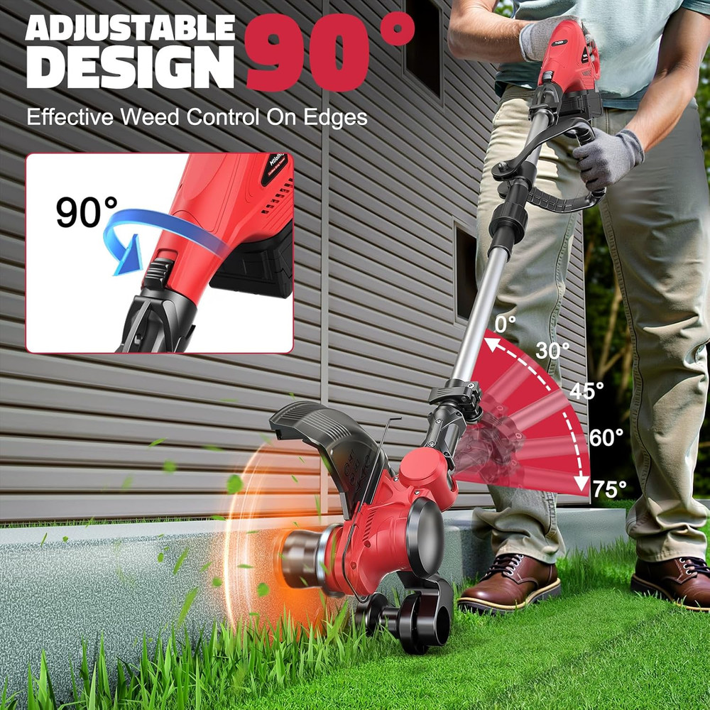 Cordless String Trimmer Compatible with Milwaukee 18V (Tool Only), Weed Eater wi