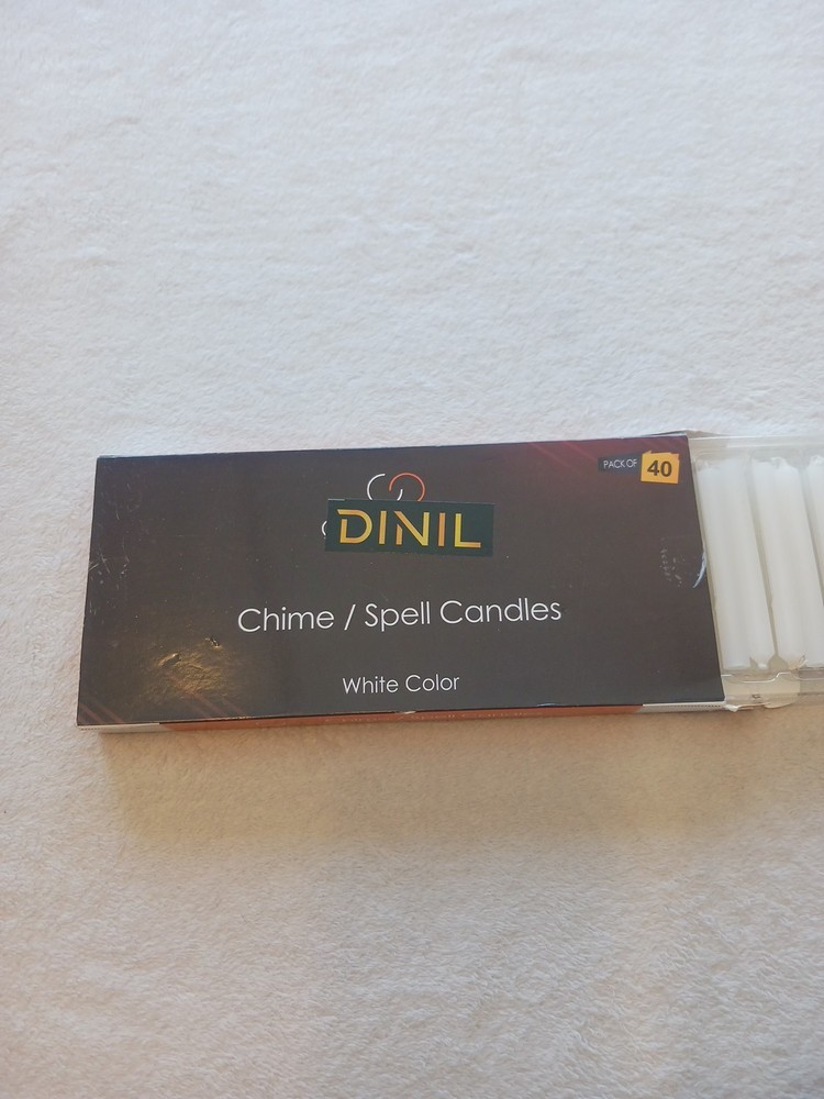 Candles Chime/Spell 40 Pack Stick Candles.     B2
