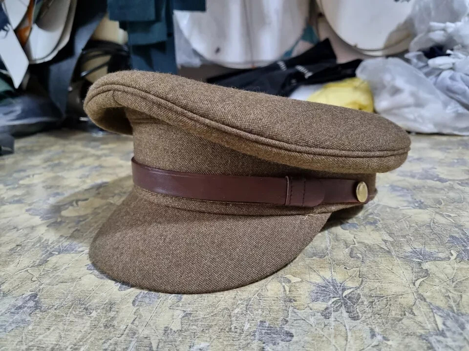 British WWII Officer Peaked Visor Cap- available all sizes