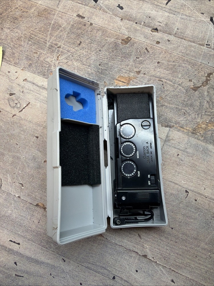 Canon Data Back A With Case Untested