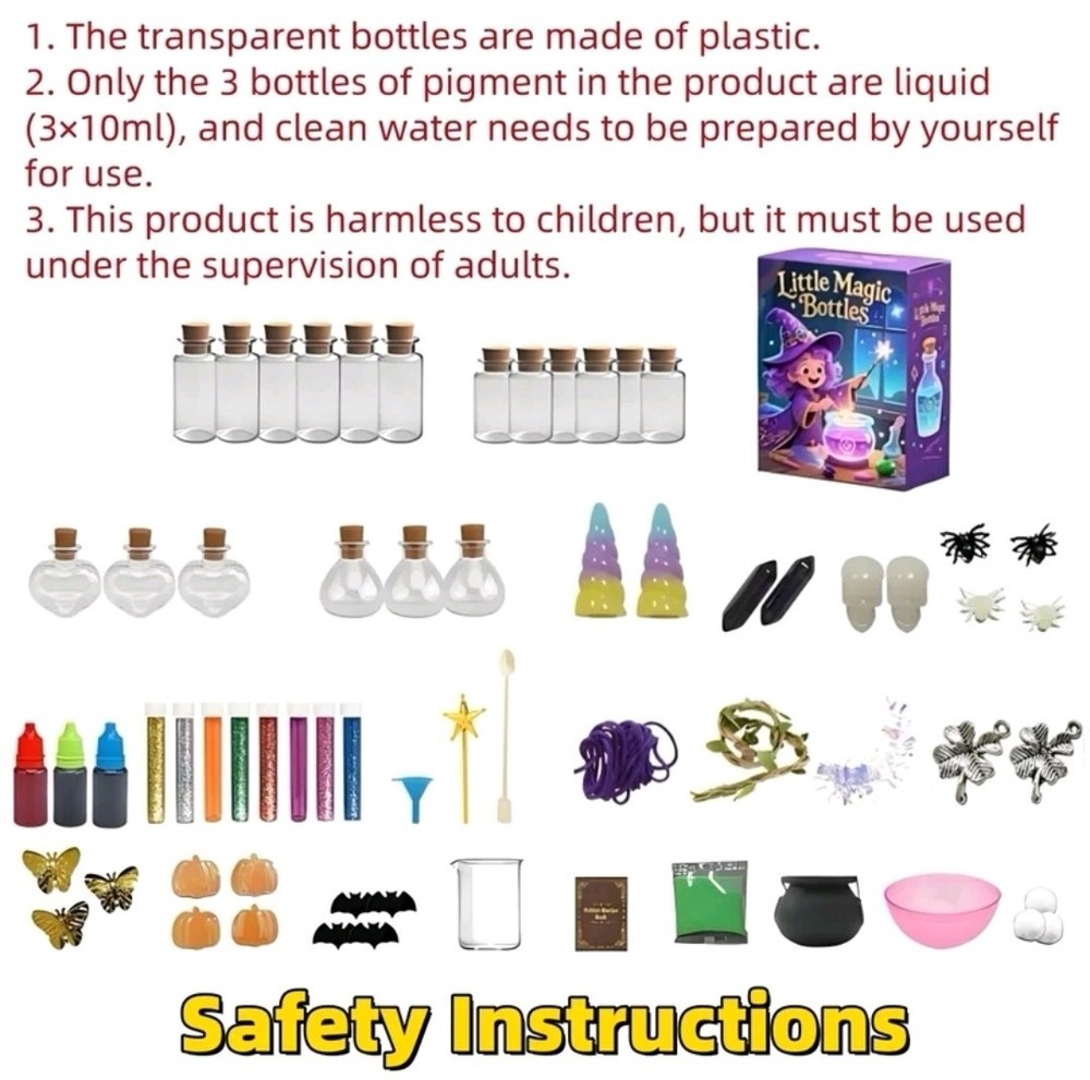 Little Magic Bottles DIY your Own Magic Potion Set